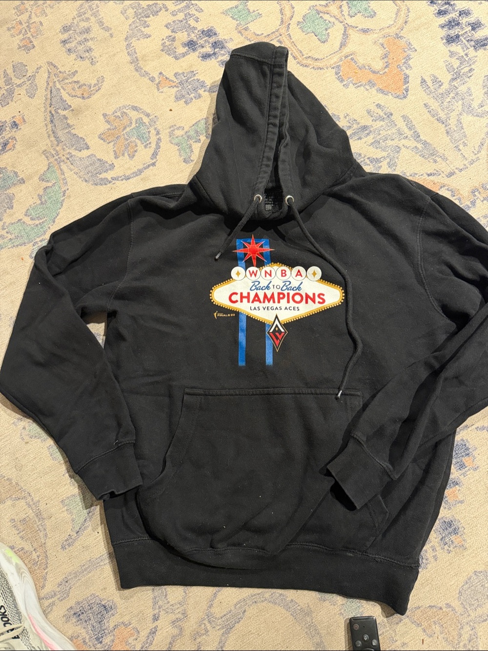 Stadium Athletics Black Las Vegas Aces Champions Hoodie
